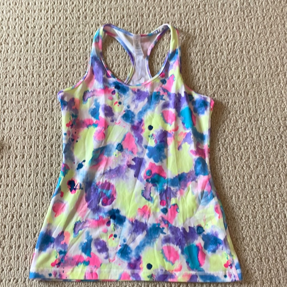 Ivivva Splatter Paint Racerback Tank